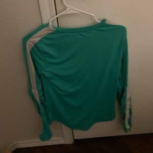teal avia size can (0-2) shirt